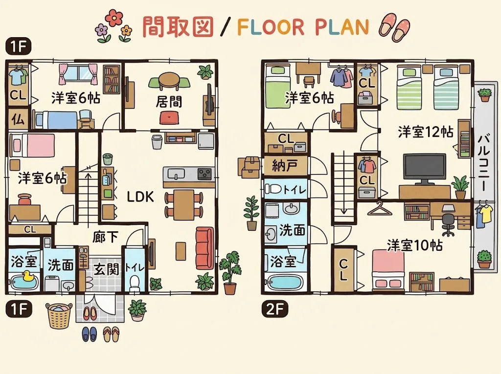 リフォーム後の間取り
